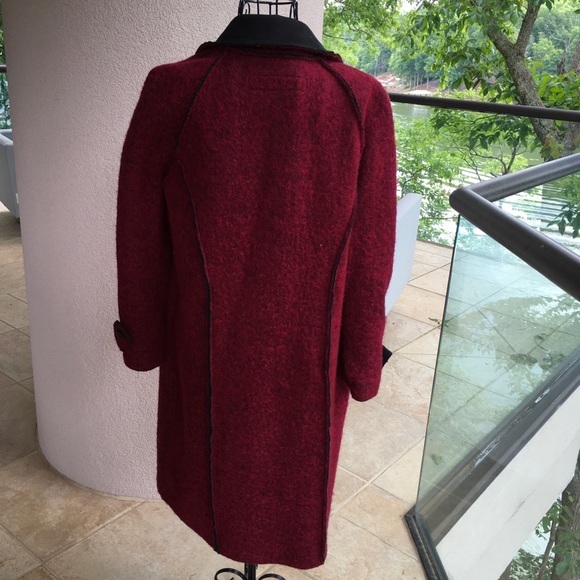 Dakini 35% wool coat - Picture 2 of 5